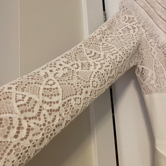 AMAZING Tadashi shoji Nude lace dress💫 - Picture 6 of 9